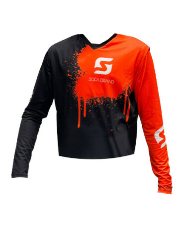Photo of front of Evolution youth MX jersey Drip